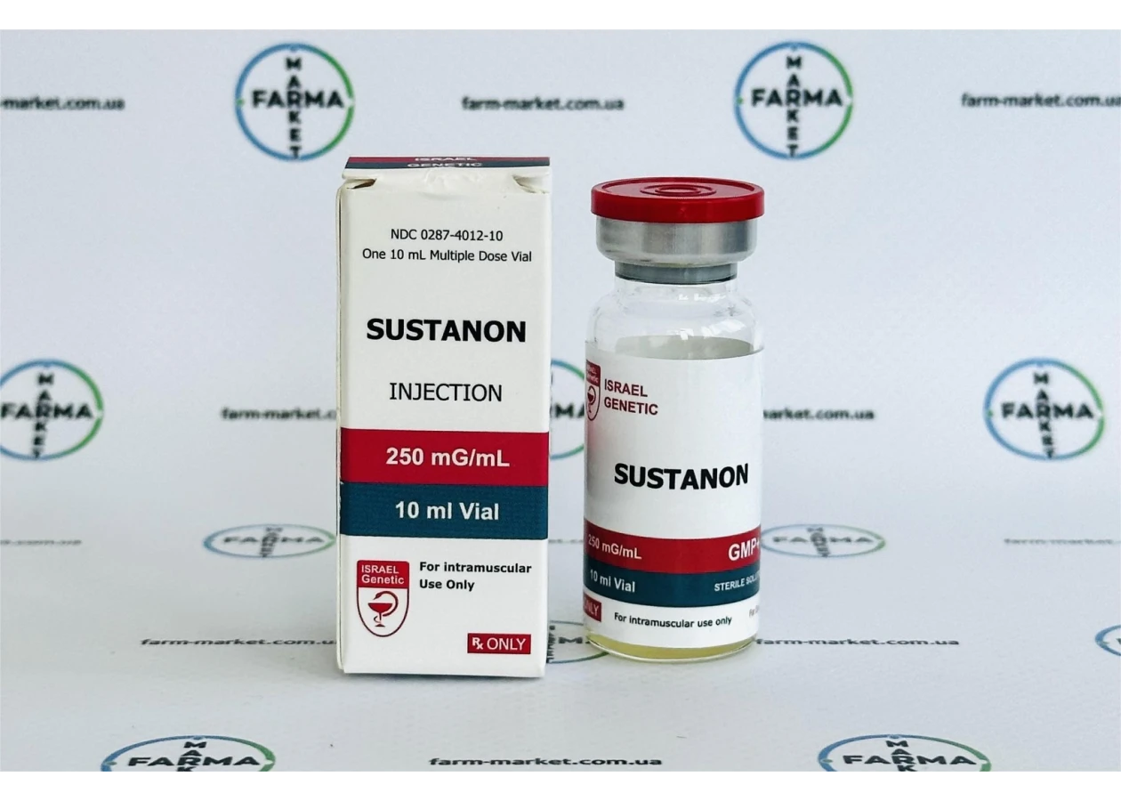 Фото 1 - Sustanon Genetic Israel (Сустанон Генетик Ізраїль) 250мг 10мл