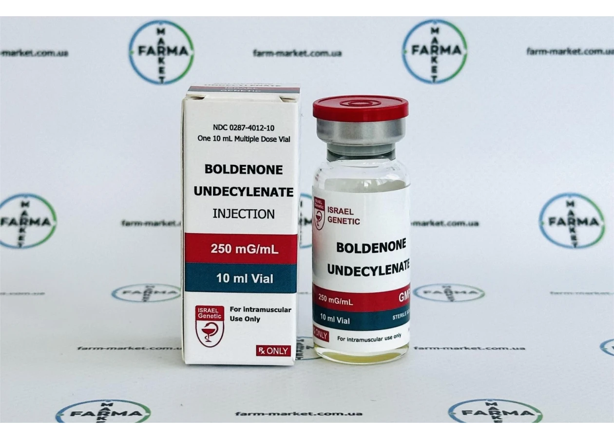 Фото 1 - Boldenone Undecylenate Genetic Israel (Болденон Генетик Ізраїль) 250мг 10мл
