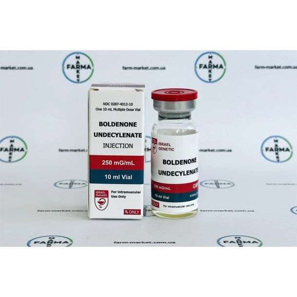 Boldenone Undecylenate Genetic Israel (Болденон Генетик Ізраїль) 250мг 10мл