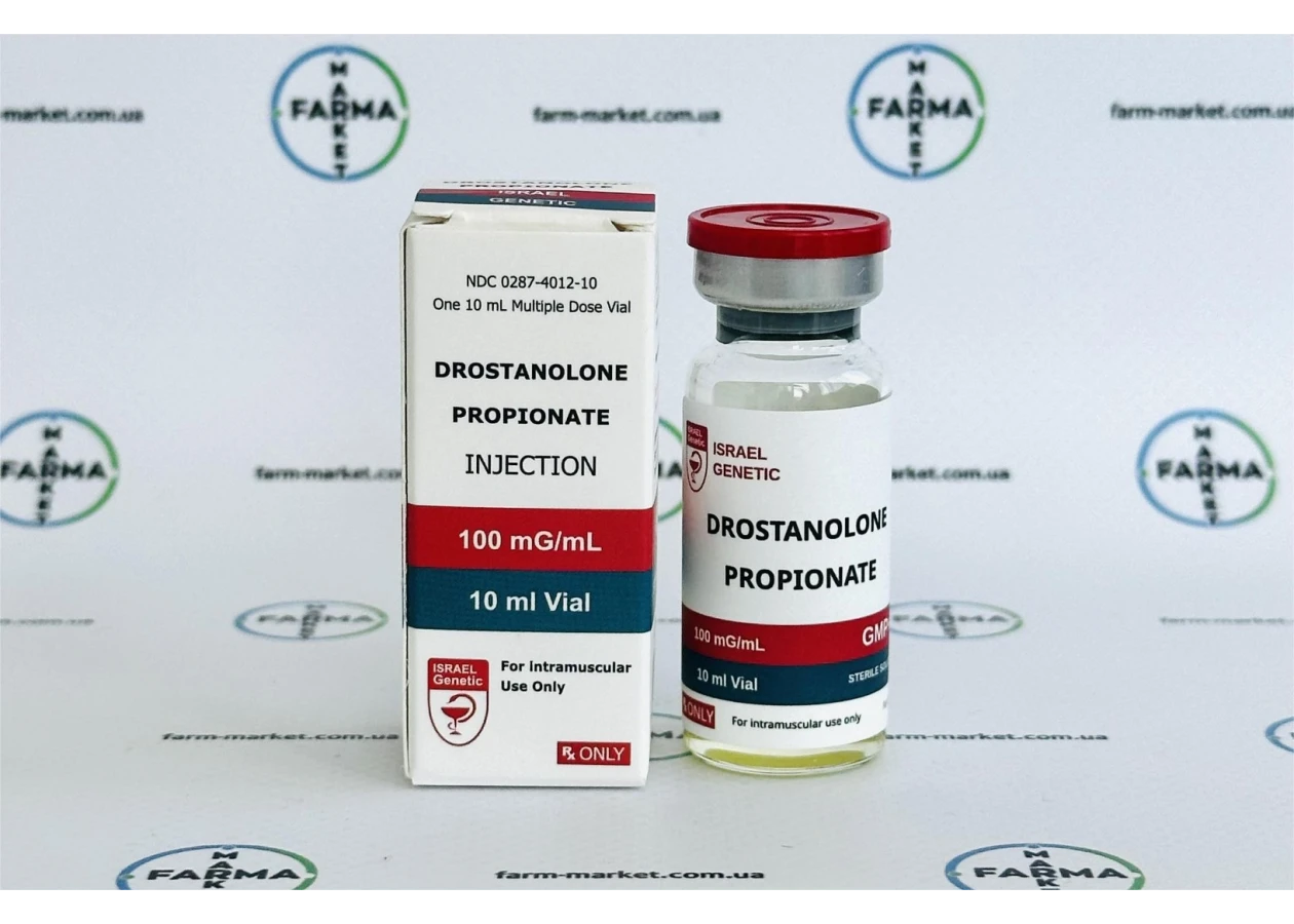 Фото 1 - Мастерон Пропіонат Генетік Ізраїль (Drostanolone Propionate Genetic Israel) 100мг 10мл