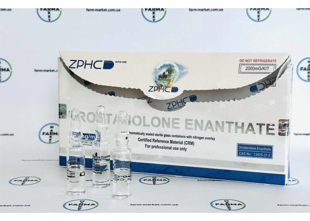 Фото 2 - Мастерон Енантат (Drostanolone Enanthate ZPHC ампули) 200мг 1мл
