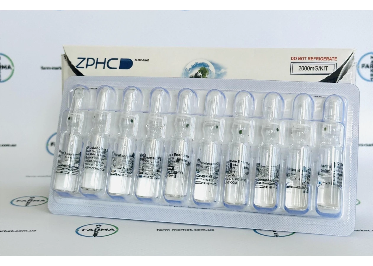 Фото 3 - Мастерон Енантат (Drostanolone Enanthate ZPHC ампули) 200мг 1мл