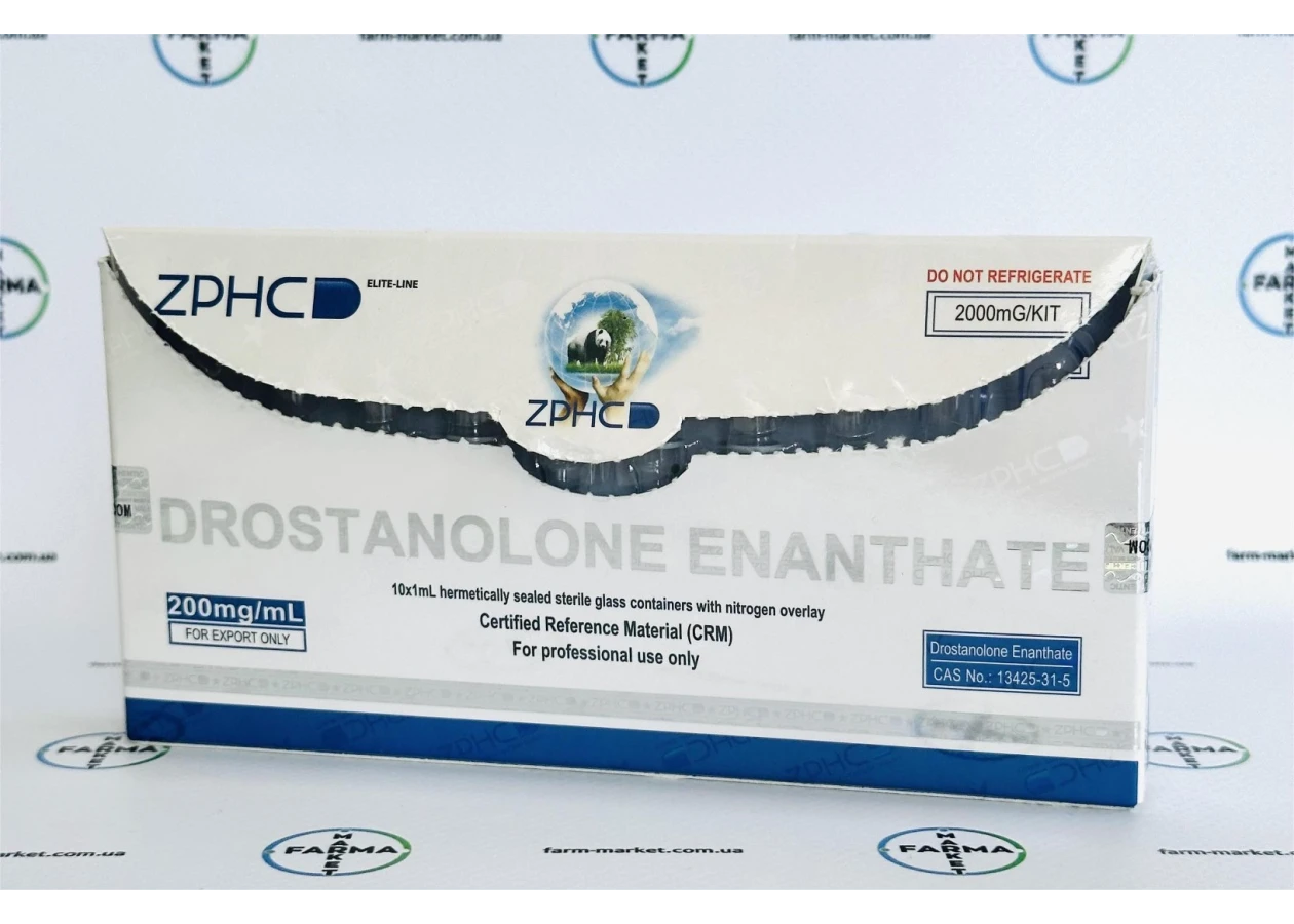 Фото 1 - Мастерон Енантат (Drostanolone Enanthate ZPHC ампули) 200мг 1мл