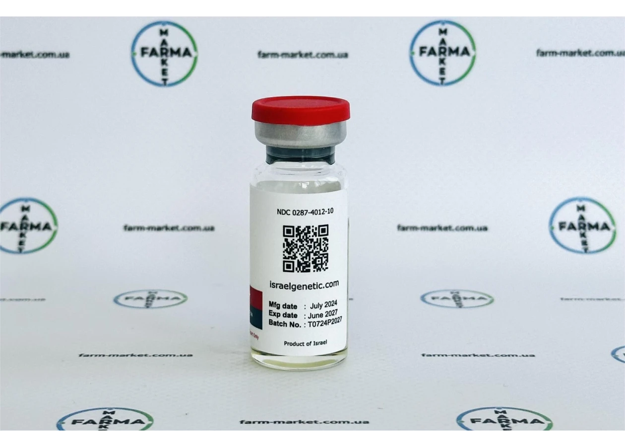 Фото 3 - Мастерон Енантат Генетік Ізраїль (Drostanolone Enanthate Genetic Israel) 200мг 10мл