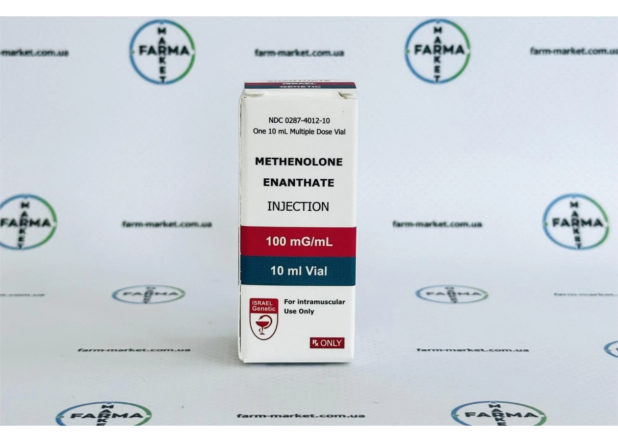 Фото 2 - Примоболан Генетік Ізраїль (Methenolone Enanthate Genetic Israel) 100мг 10мл