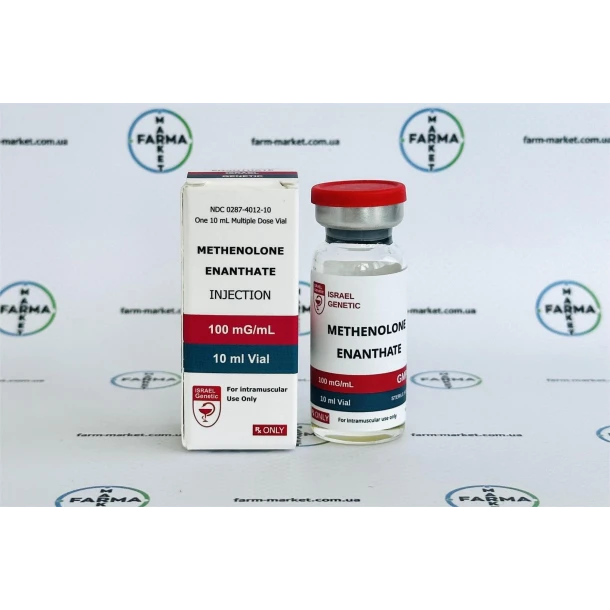 Примоболан Генетік Ізраїль (Methenolone Enanthate Genetic Israel) 100мг 10мл