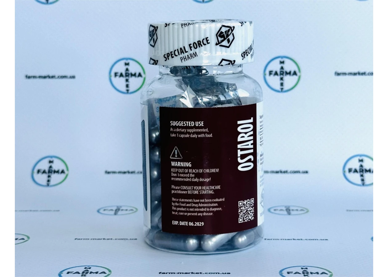 Фото 2 - Сарм Ostarol MK-2866 (Остарол) 25mg 60caps