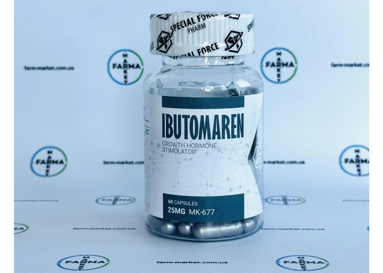Фото 1 - Сарм Ibutamorol MK-677 (Ибутаморен) 25mg 60caps