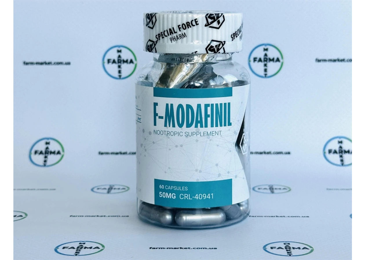 Фото 1 - F-Modafinil (Модафинил) 60 капсул