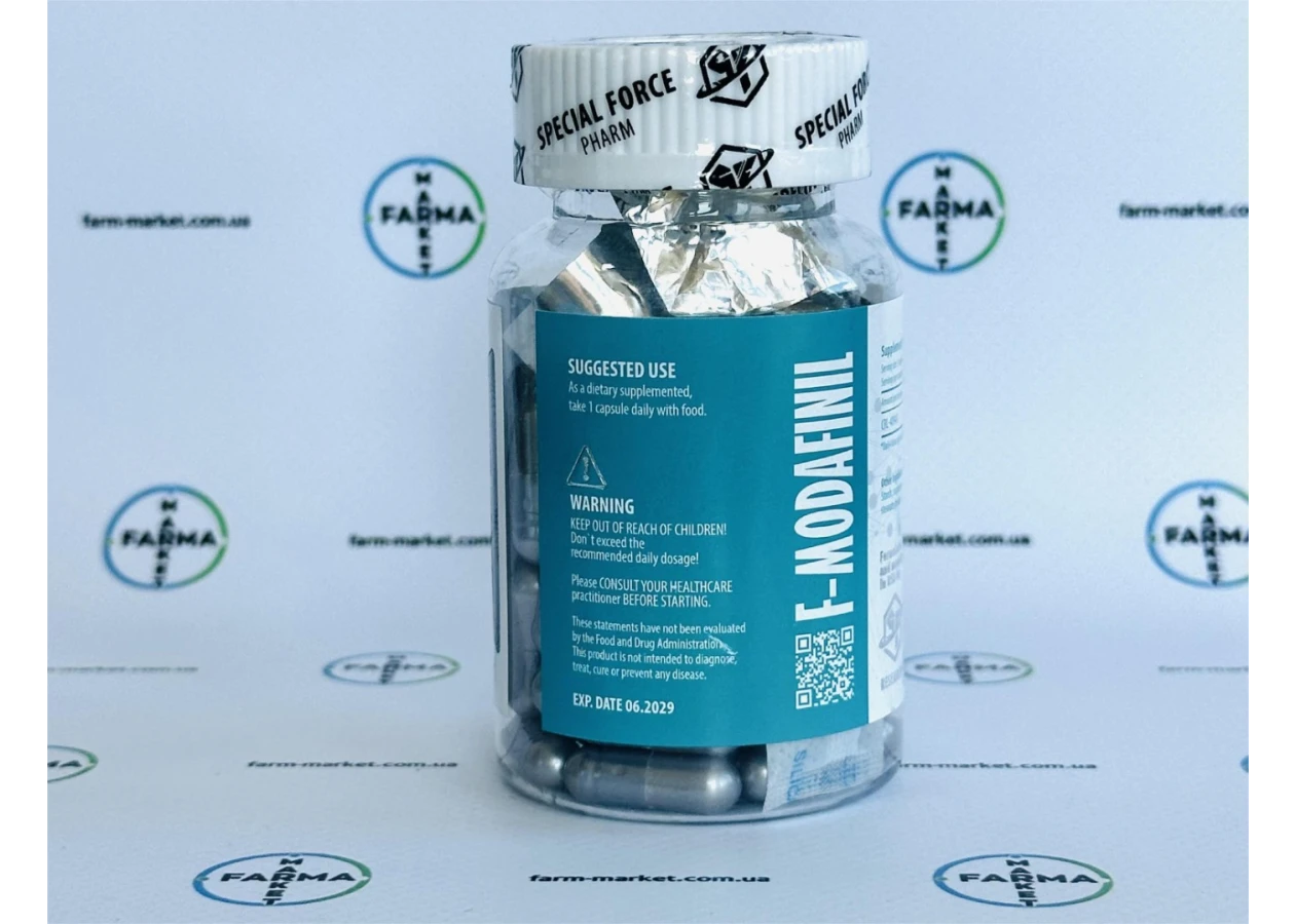 Фото 2 - F-Modafinil (Модафинил) 60 капсул
