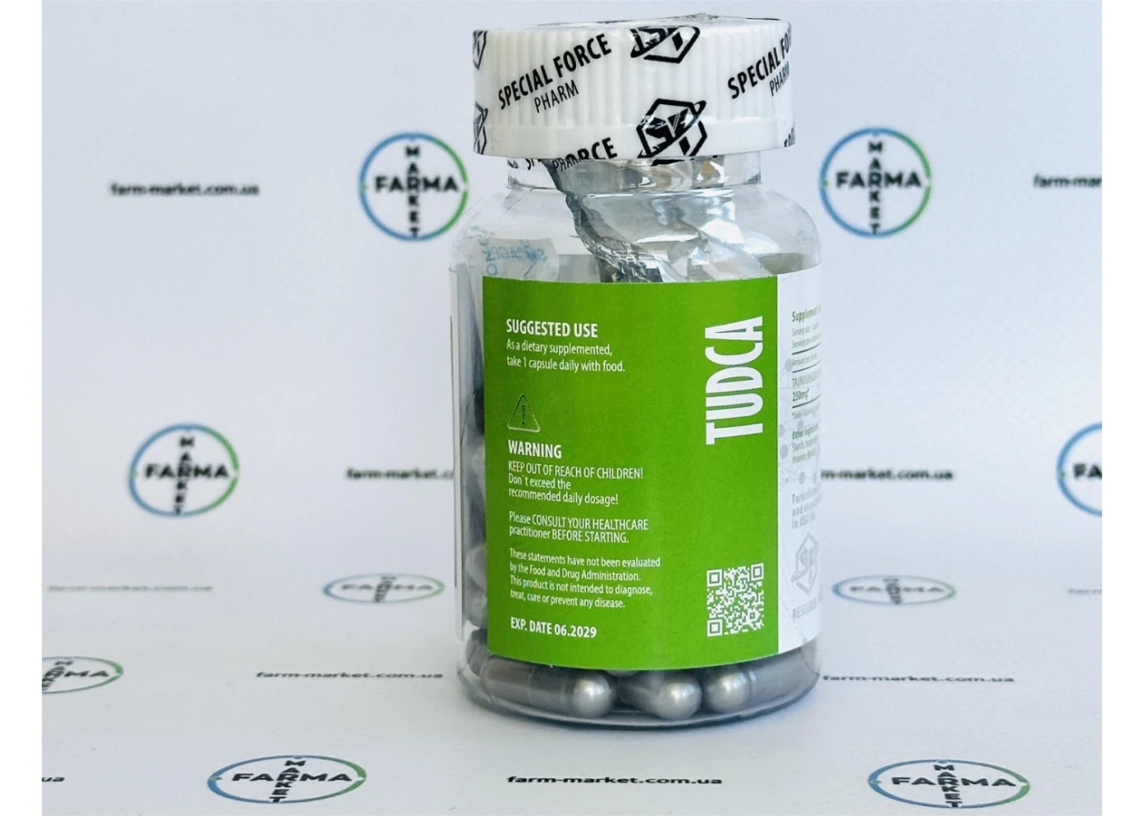 Фото 2 - Tudca 60 капсул 250 мг