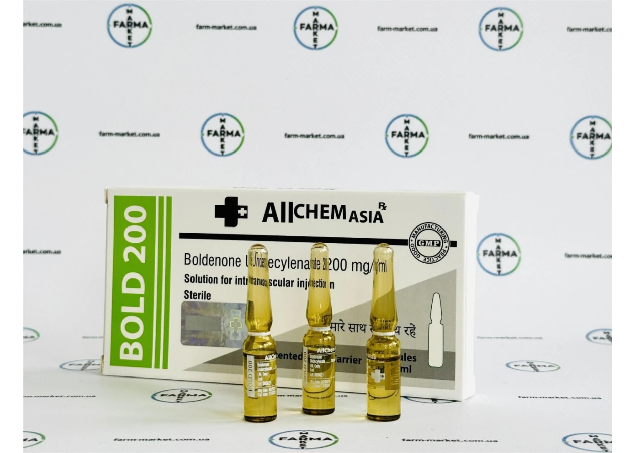Фото 1 - Boldenon Allchem (Болденон Алчем) 200мг 1мл