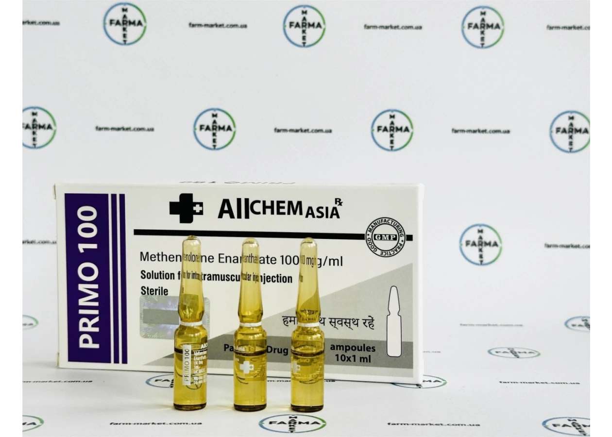 Фото 1 - Primobolan Allchem Asia (Прімоболан Алчем) 100мг 1мл