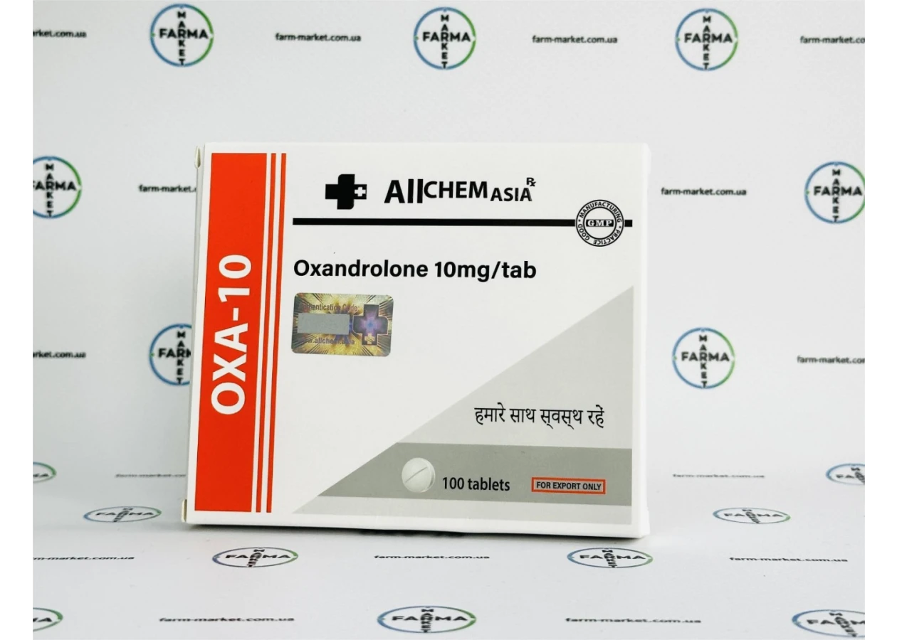 Фото 1 - Oxa-10 Allchem (Оксандролон Алчем)10мг 50т (блистер)