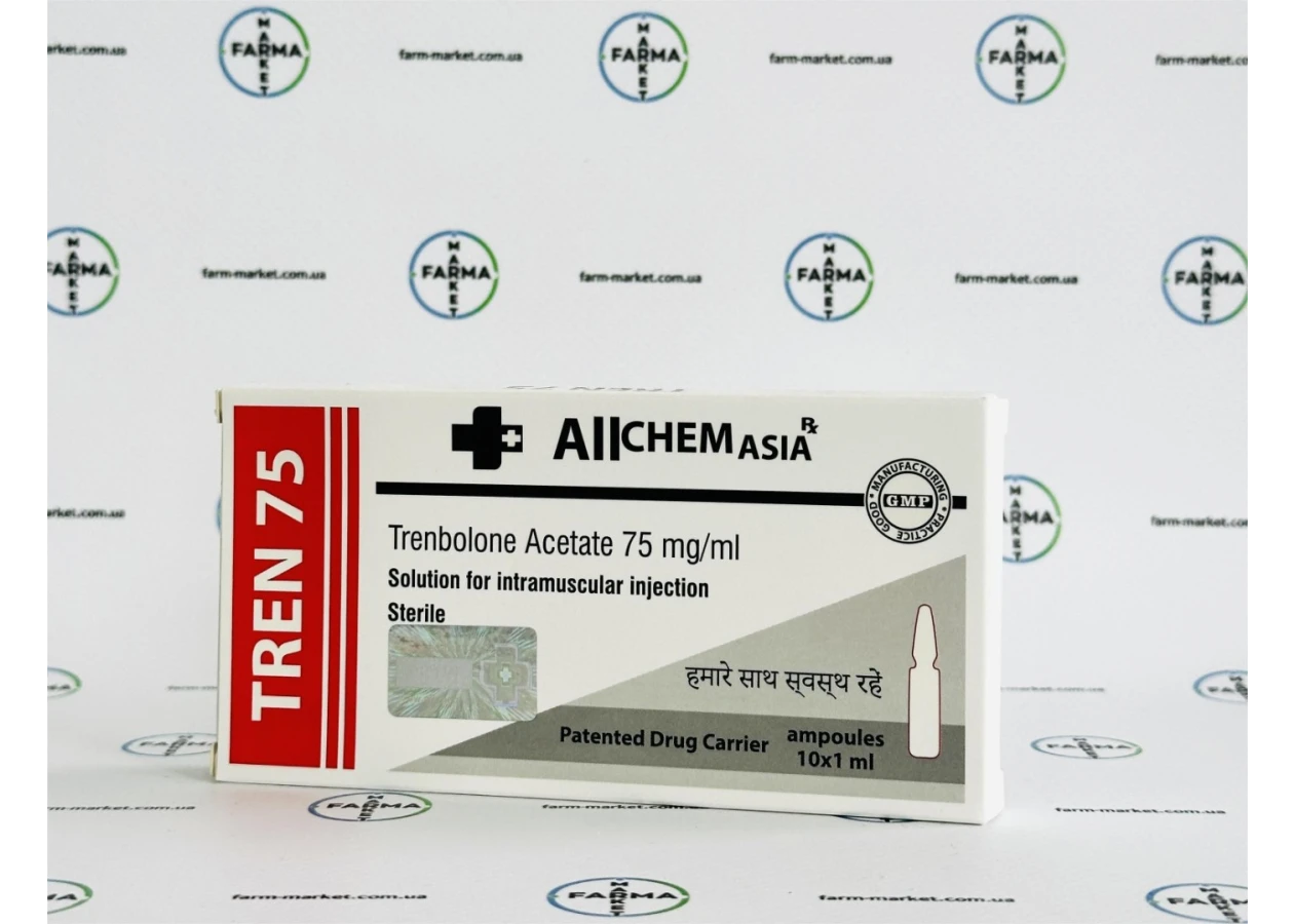 Фото 3 - Tren75 Allchem (Тренболону Ацетат Алчем) 75мг 1мл