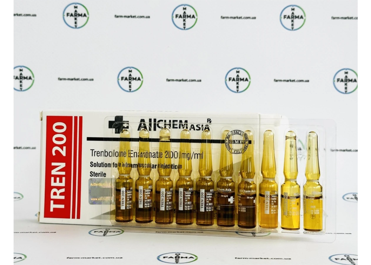 Фото 3 - Tren200 Allchem (Тренболону Енантат Алчем) 200мг 1мл
