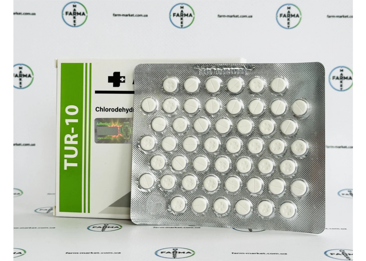 Фото 4 - Tur-10 Allchem (Туринабол Алчем) 50табл 10мг (блистер)