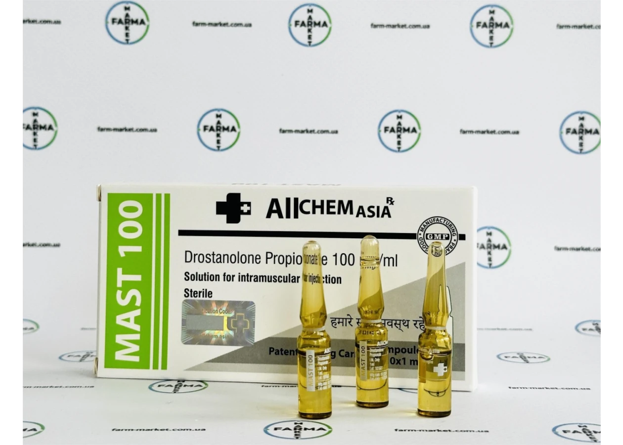 Фото 1 - Mast100 Allchem (Мастерону пропіонат Алчем) 100мг 1мл