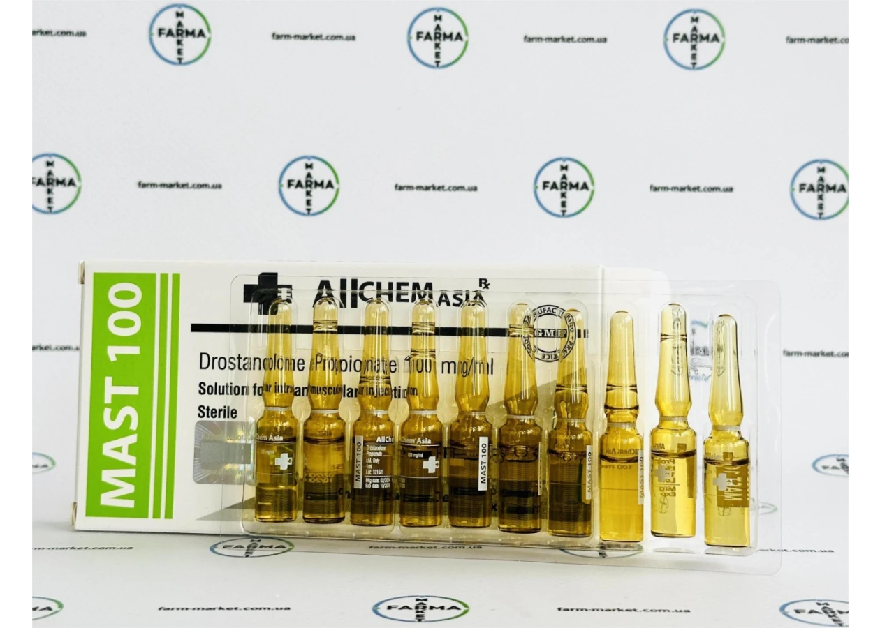 Фото 3 - Mast100 Allchem (Мастерону пропіонат Алчем) 100мг 1мл
