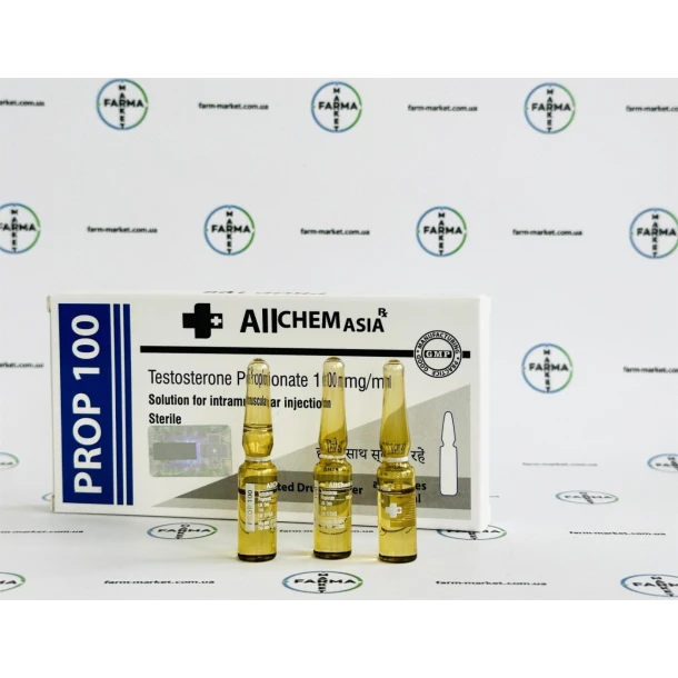 Test100 Allchem Asia (Тестостерону пропіонат Алчем) 100мг 1мл