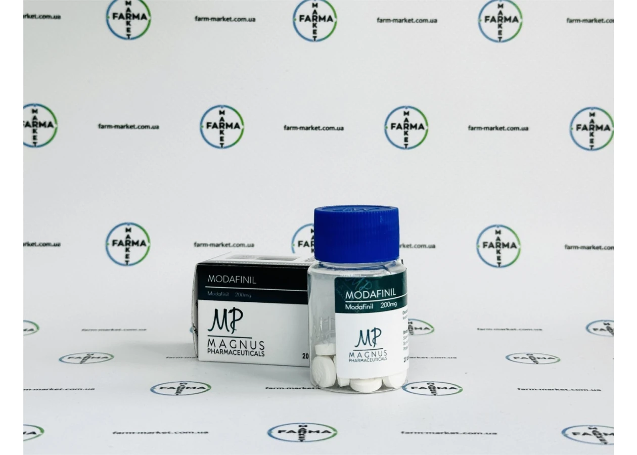 Фото 1 - Модафинил (Modafinil Magnus) 200мг 20табл