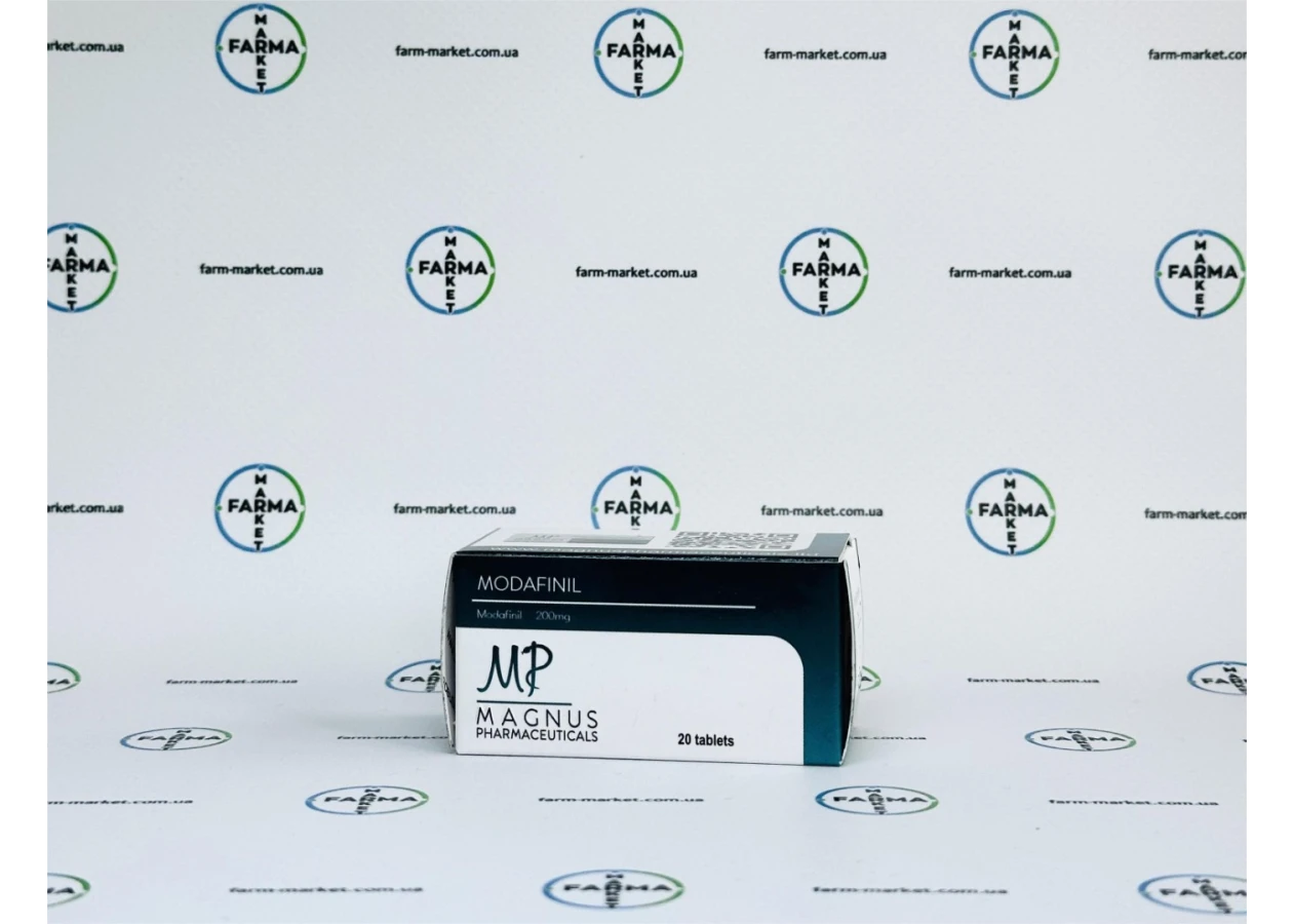 Фото 2 - Модафинил (Modafinil Magnus) 200мг 20табл