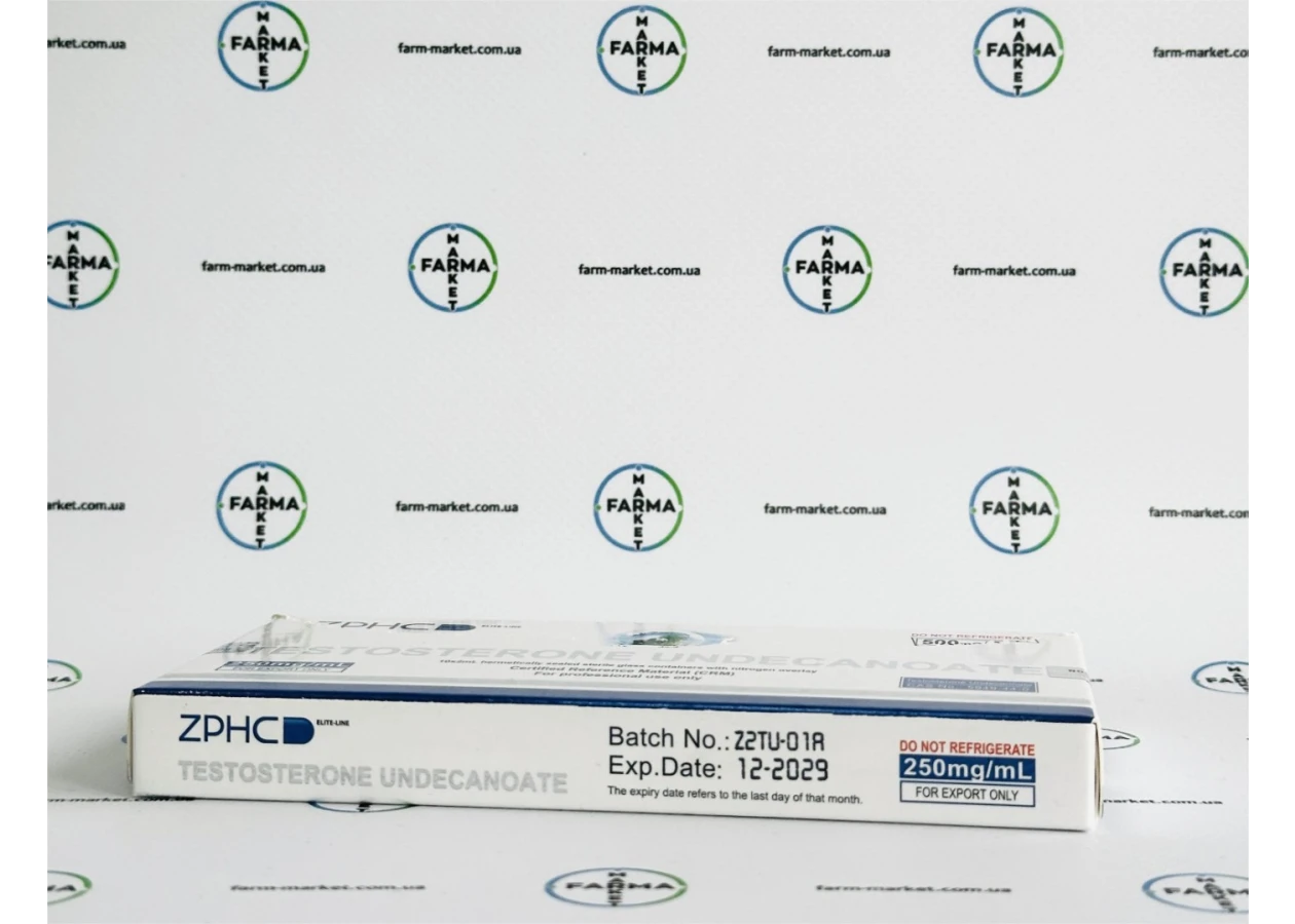 Фото 5 - Testosterone Undecanoat (Тестостерон Ундеканоат ZPHC)  (250mg/ml) 500мг /2мл 