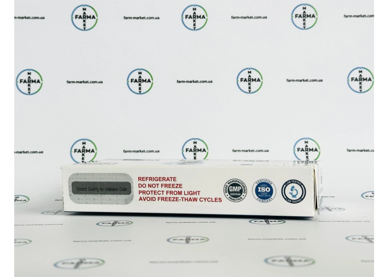 Фото 3 - Пептид Фрагмент гормону росту (HGH Fragment 176-191aa) ZPHC 50mg 5фл по 10мг