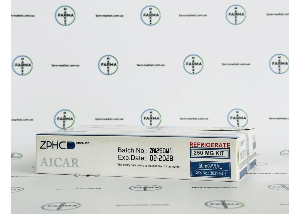 Фото 4 - Пептид АИКАР (AICAR) ZPHC 250mg 5фл по 50мг