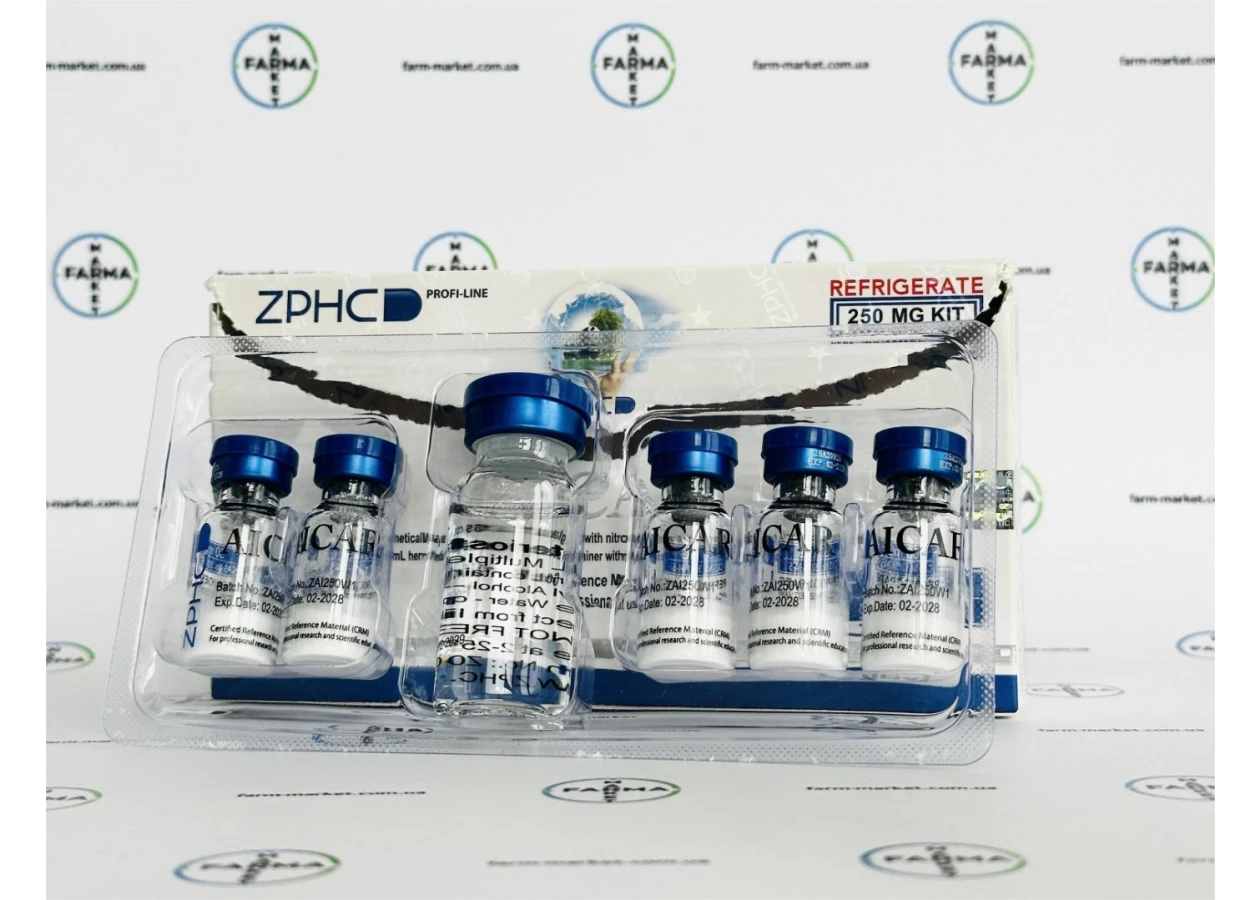Фото 1 - Пептид АИКАР (AICAR) ZPHC 250mg 5фл по 50мг