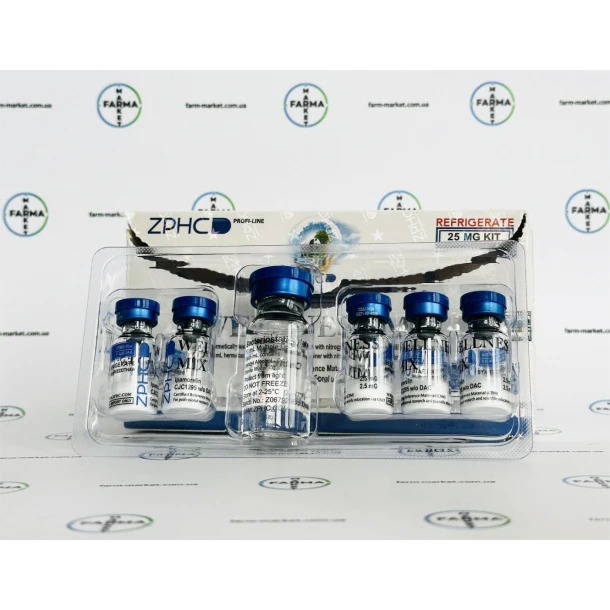 Пептидний мікс Wellness Mix (Cjc 1295 + Ipamorelin) ZPHC 25mg 5фл по 5мг