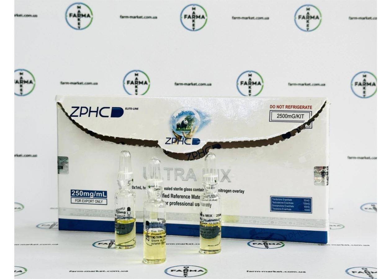 Фото 1 - Ultra Mix (Ультра Микс) ZPHC 1мл 250мг/мл