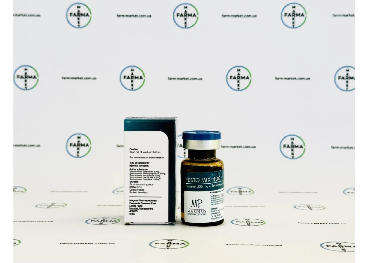 Фото 2 - Testo Mix 400 Magnus (Тесто Мікс Магнус) 400мг 10мл