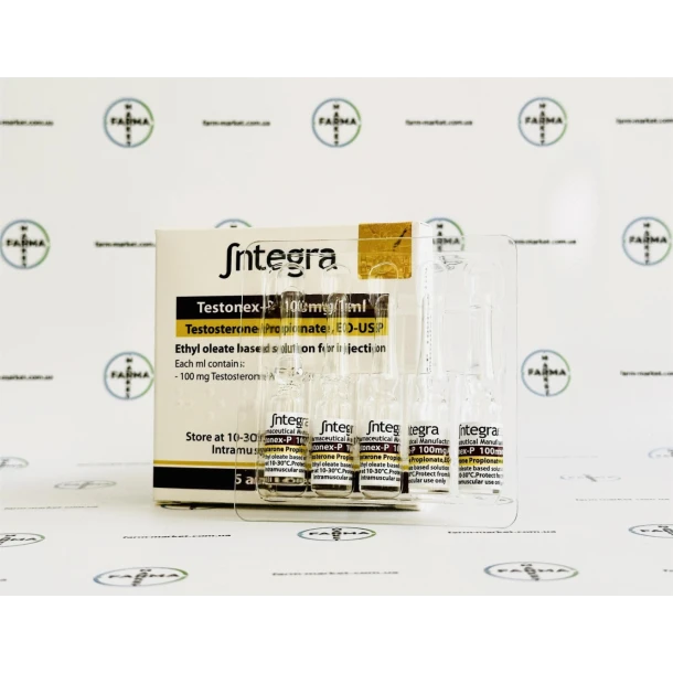 Testonex-P Integra (Тестостерону пропіонат Інтегра) 5амп 100мг/амп