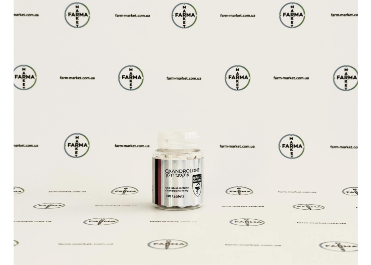 Фото 3 - Оксандролон Генетік Ізраїль (Oxandrolone Genetic Israel) 100табл 10мг