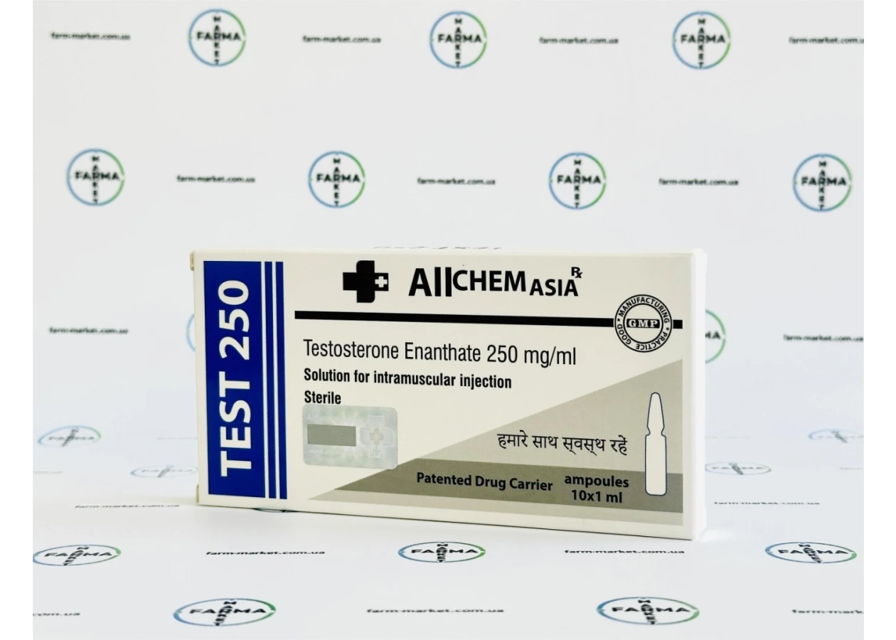 Фото 3 - TEST 250 Allchem (Тестостерону Енантат Алчем) 250мг 1мл