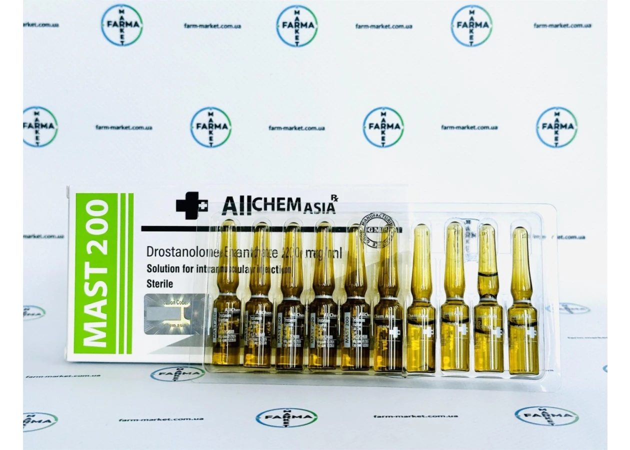 Фото 2 - Mast 200 Allchem ( Мастерон Енантат Алчем ) 200мг 1мл