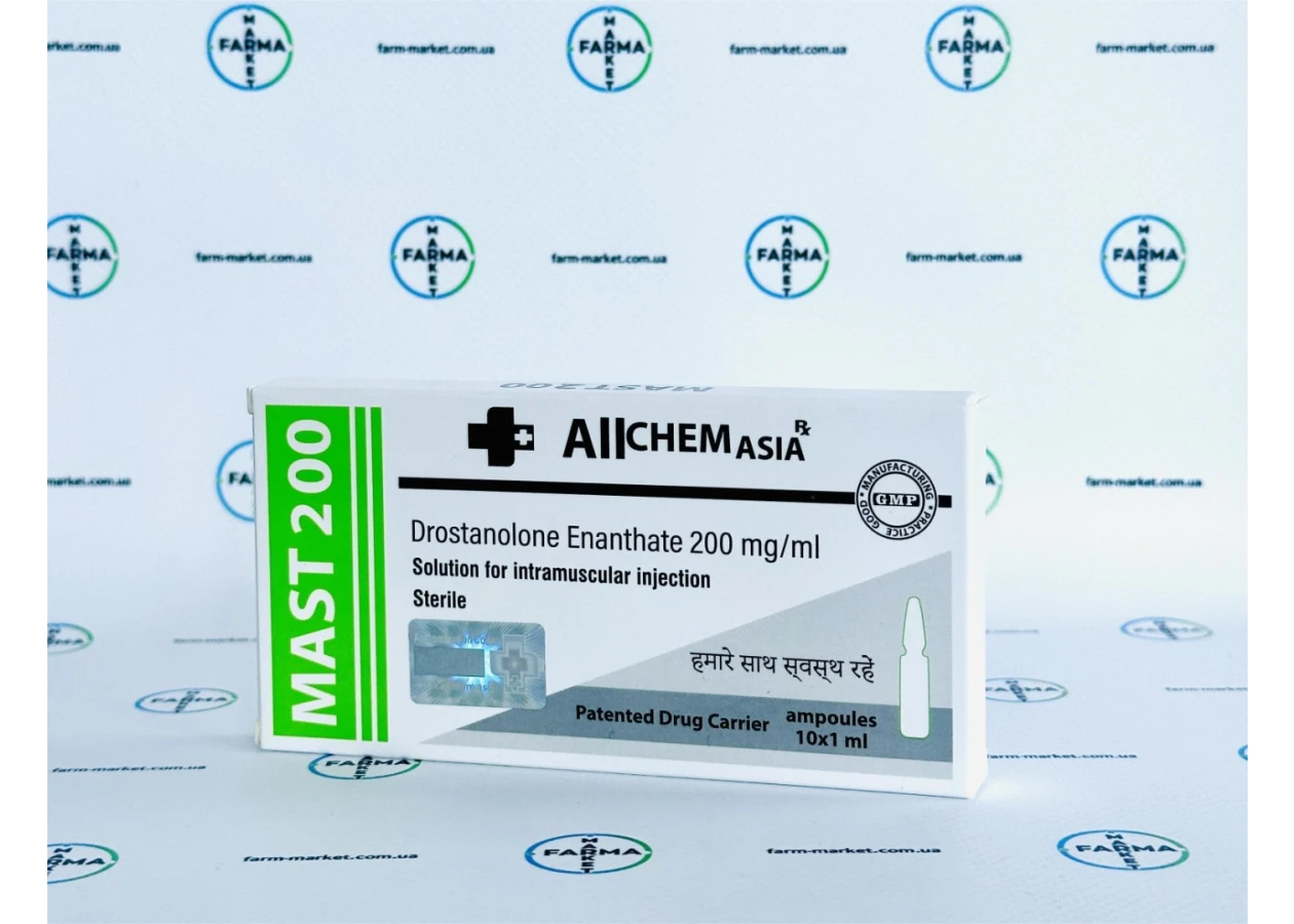 Фото 3 - Mast 200 Allchem ( Мастерон Енантат Алчем ) 200мг 1мл