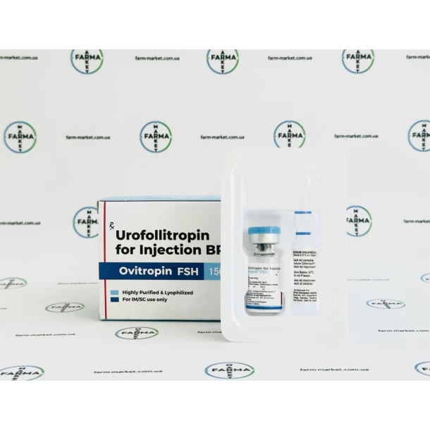 Humenotropin HP Менотропін (ЛГ + ФСГ) 150 МО