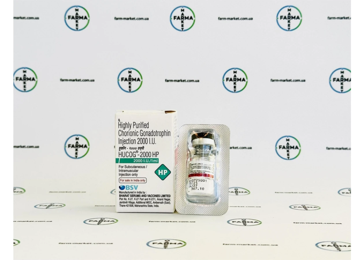 Фото 1 - Chorionic Gonadotropin BSV HUCOG (Гонадотропін хоріонічний рідкий) 5000МО