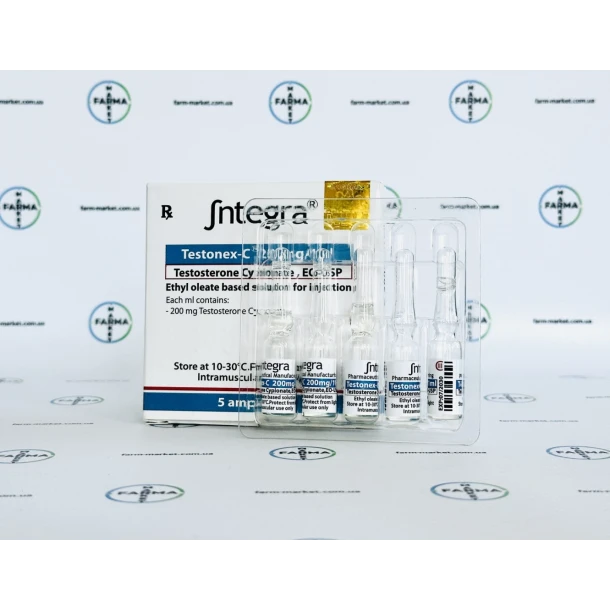 Testonex-С Integra (Тестостерон Ципионат Интегра) 5амп 200мг/амп