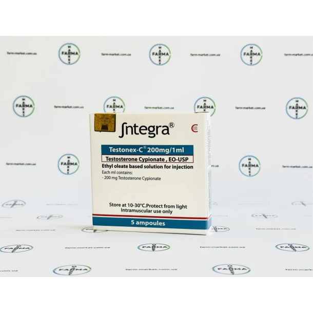 Testonex-С Integra (Тестостерон Ципіонат Інтегра) 5амп 200мг/амп