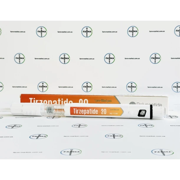 Tirzepatide Polypeptide (Тирзипетад Поліпептид) шприц-ручка 20 мг