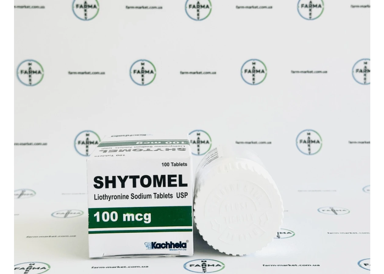 Фото 3 - Т3 Ліотиронин (Liothyronine) Shytomel - 100мкг 100табл