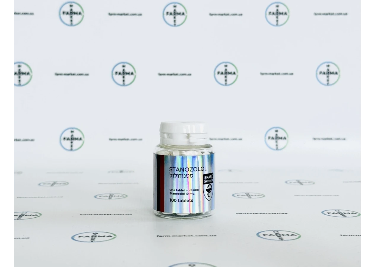 Фото 1 - Станозолол Генетік Ізраїль (Stanozolol Genetic Israel ) 100табл 10мг